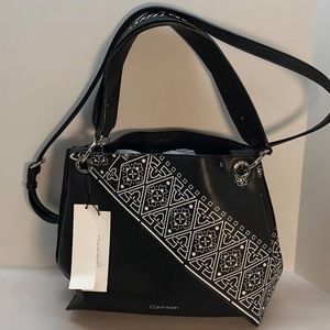 Calvin Klein Black Hobo NWT